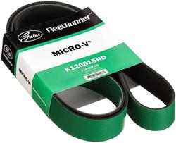 Gates FleetRunner Micro-V Serpentine Belt 12 Rib 82 Inch  image