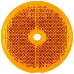 Grote Round Amber Reflector  image