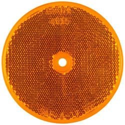 Grote Round Amber Reflector  image