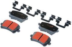 Import Direct Rear Low-Metallic Brake Pads  image