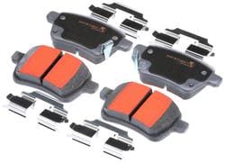 Import Direct Rear Low-Metallic Brake Pads  image