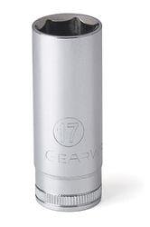 GearWrench 17mm Socket 3/8 Inch Drive Deep 6 Point  image