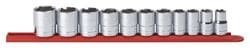 GearWrench 11 Piece 1/2 Inch Drive Standard 6 Point SAE Socket Set  image