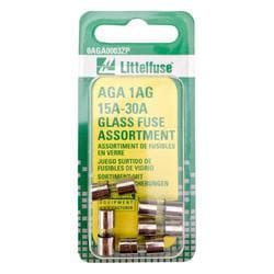 Littelfuse 15, 20, 30 Amp Glass Fuse Assortment Kit  image