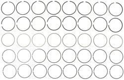 Mahle Engine Piston Ring Set  image