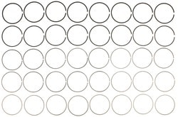 Mahle Engine Piston Ring Set  image