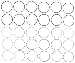 Mahle Engine Piston Ring Set  image