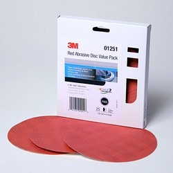3M 6 Inch Diameter P400 Grit Abrasive Disc  image