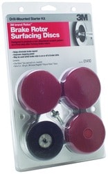 3M Brake Rotor Surfacing Discs Starter Pack  image