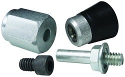 3M 1 Inch Diameter Disc Pad Assembly  image