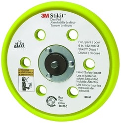3M 6 Inch Diameter Disc Pad  image
