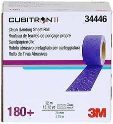 3M 70mm X 12m 180 Grit Sanding Sheet Roll  image