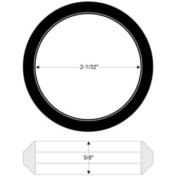 Nickson Exhaust Pipe Connector Gasket  image