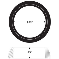 Nickson Exhaust Pipe Flange Gasket  image