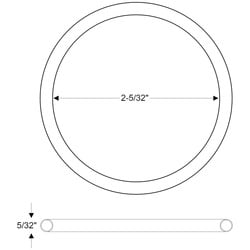 Nickson Exhaust Pipe Flange Gasket  image