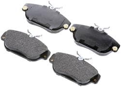 BrakeBest Select Front Semi-Metallic Brake Pads  image