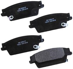 BrakeBest Select Rear Semi-Metallic Brake Pads  image