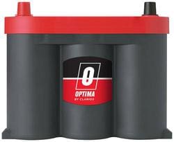 Optima Red AGM Top Post Battery Group Size 1 800 CCA 100 Minute RC  image