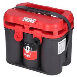 Optima Red AGM Top Post, Side Post Battery Group Size 34/78 800 CCA 100 Minute RC  image