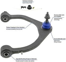 Precision Control Arm And Ball Joint Assembly  image