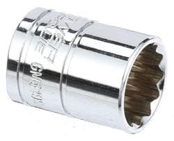 Power Torque 9/16 Inch Socket 3/8 Inch Drive Standard 12 Point  image