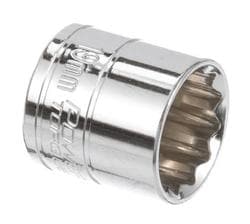 Power Torque 19mm Socket 3/8 Inch Drive Standard 12 Point  image