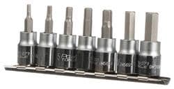 Power Torque 7 Piece 3/8 Inch Drive Hex Metric Socket Set  image