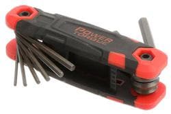 Power Torque 9 Piece SAE Hex Key Set  image
