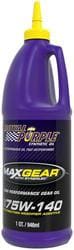Royal Purple MAX Synthetic Gear Oil 75W-140 1 Quart  image