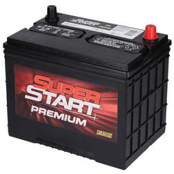 Super Start Premium Standard Flooded Top Post Battery Group Size 24 600 CCA 110 Minute RC  image