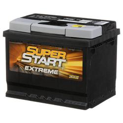 Super Start Extreme Standard Flooded Top Post Battery Group Size 47 H5 650 CCA 100 Minute RC  image