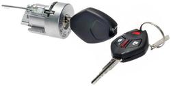 Standard Black, Gray Ignition Lock Cylinder  image