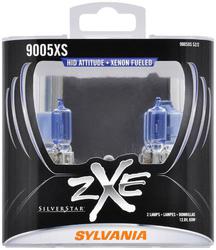 SYLVANIA 9005XS High Performance SilverStar ZXE Halogen Headlight Bulb (Pack of 2) image