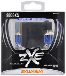 SYLVANIA 9006XS High Performance SilverStar ZXE Halogen Headlight Bulb (Pack of 2) image