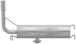 Walker Quiet-Flow SS Muffler Assembly  image