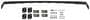 ARB Black Roof Rack Deflector