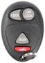 ACDelco Black Keyless Entry/Alarm Remote Transmitter