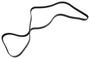 ACDelco Serpentine Belt 6 Rib 79-5/16 Inch