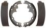 ACDelco 9.500 Inch Bonded Brake Shoes