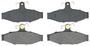 ACDelco Rear Semi-Metallic Brake Pads