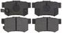 ACDelco Rear Ceramic Brake Pads
