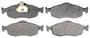 ACDelco Front Semi-Metallic Brake Pads