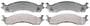 ACDelco Front Semi-Metallic Brake Pads