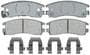 ACDelco Rear Ceramic Brake Pads
