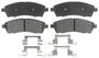 ACDelco Rear Ceramic Brake Pads
