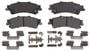 ACDelco Rear Semi-Metallic Brake Pads