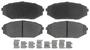 ACDelco Front Ceramic Brake Pads