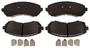 ACDelco Front Semi-Metallic Brake Pads