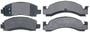 ACDelco Semi-Metallic Brake Pads