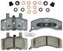 ACDelco Front Ceramic Brake Pads